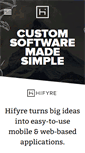 Mobile Screenshot of hifyre.com